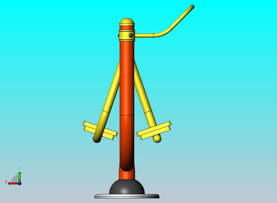 健身器材之胯部训练仪