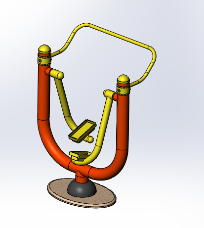 健身器材之胯部训练仪
