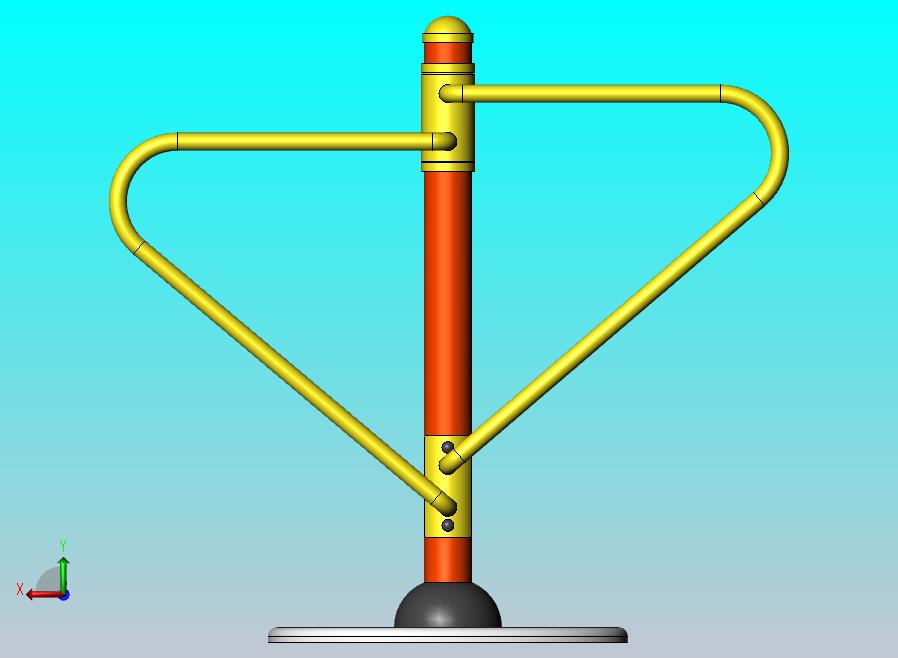 健身器材之胯部训练仪