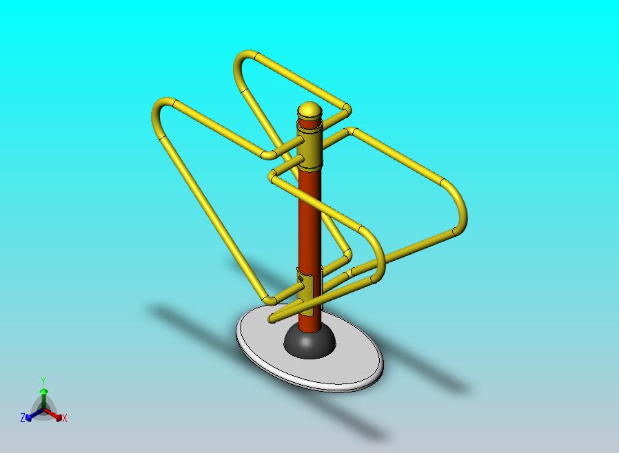 健身器材之胯部训练仪