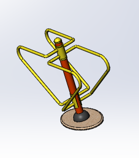健身器材之胯部训练仪