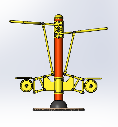 健身器材之手臂腰部训练仪