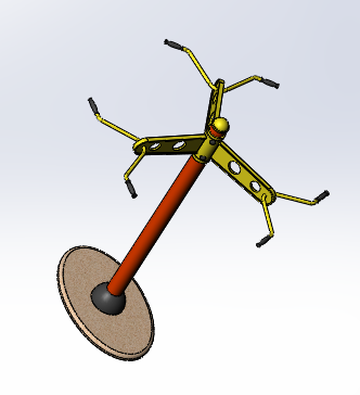 健身器材之手臂专机训练仪