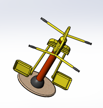 健身器材之腿部摇摆训练机