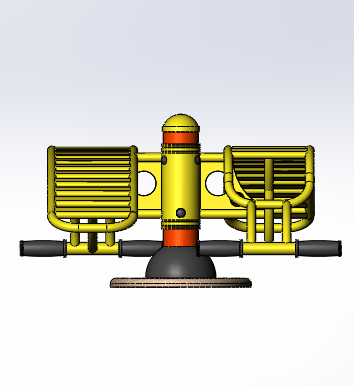 健身器材之仰卧起坐训练仪