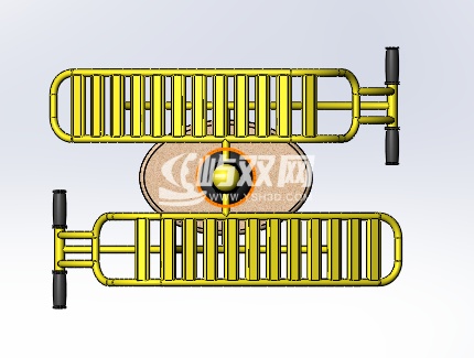 健身器材之仰卧起坐训练仪
