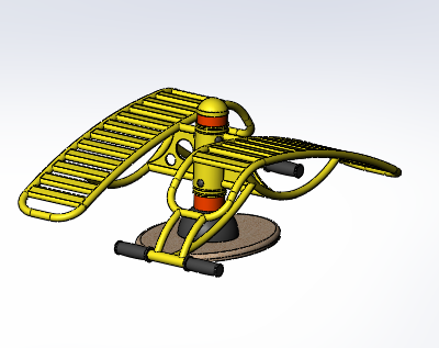 健身器材之仰卧起坐训练仪