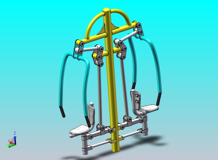 健身器材之胸肌训练器