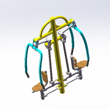 健身器材之胸肌训练器