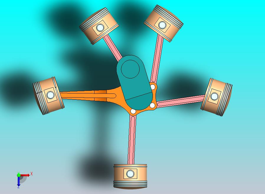 轻型飞机发动机缸活塞