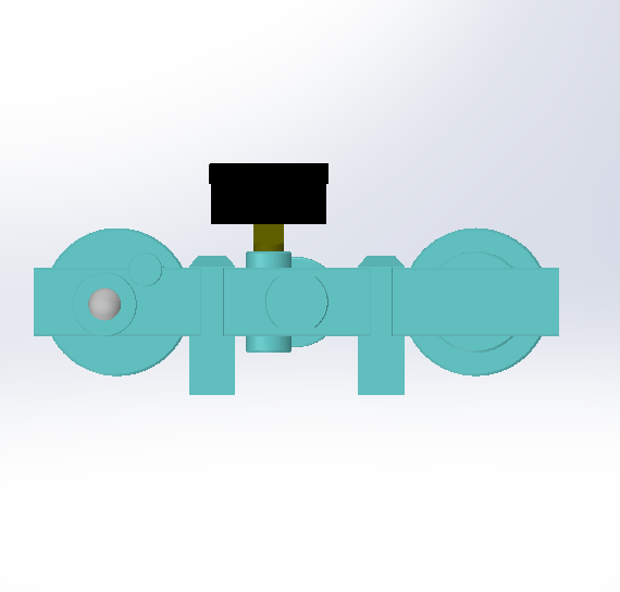 气动三连件三维模型设计