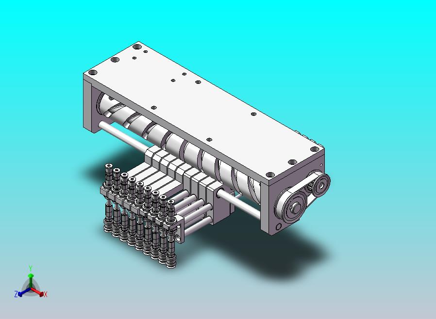 7-变距机构9皮带传动）