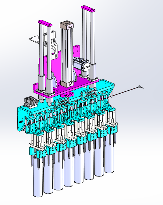 变距夹取机构（调节式）