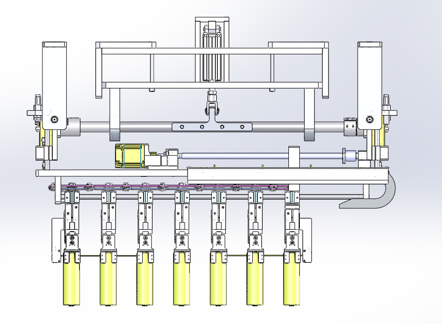 21-电芯上料变距机构