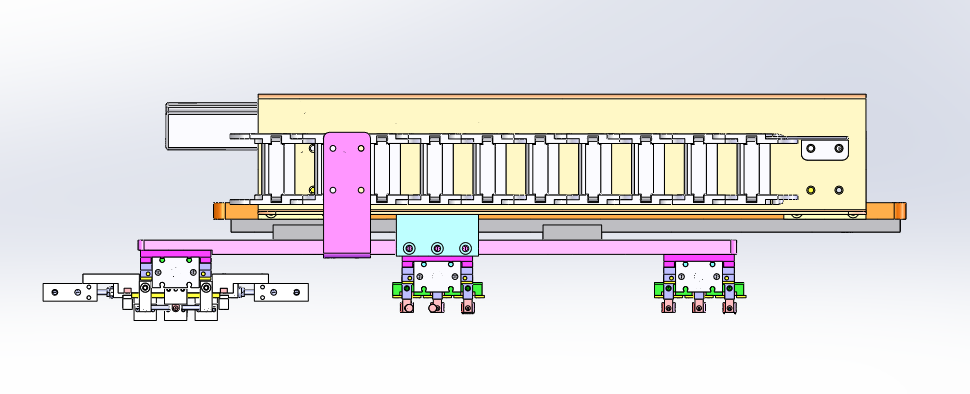 35-自右向左搬运分料变间距模组