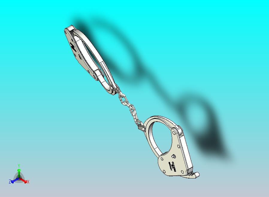 Clejuso No.8 手铐模型