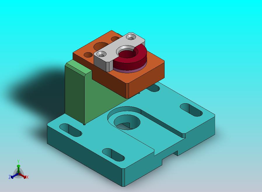 装配体做整体零件练习