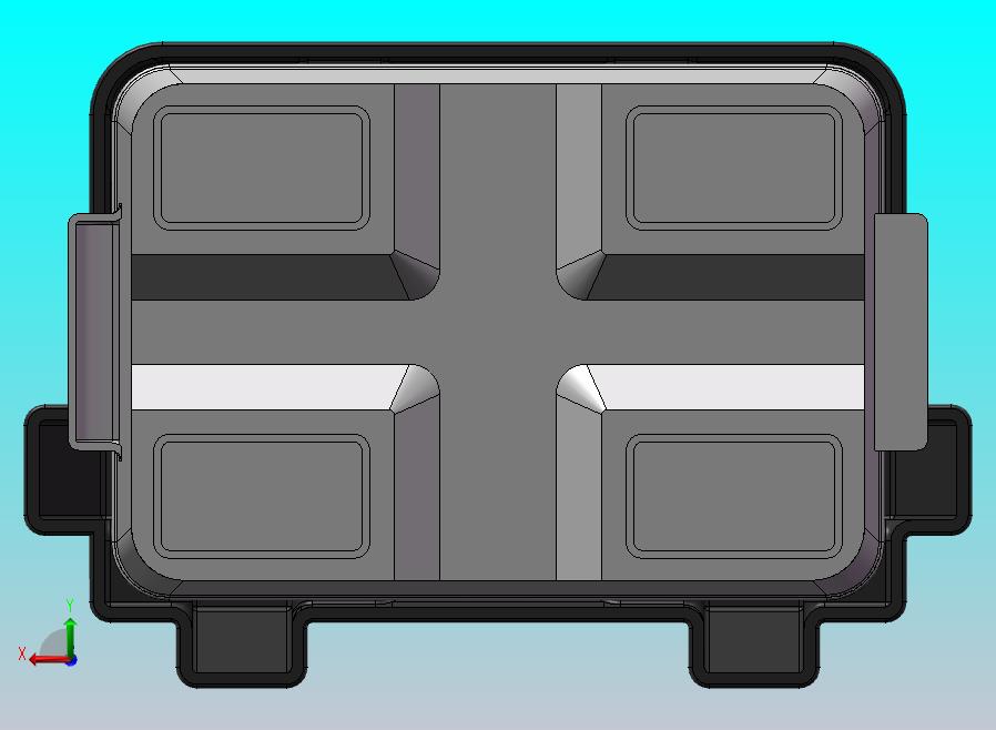 汽车电池电池盒支架