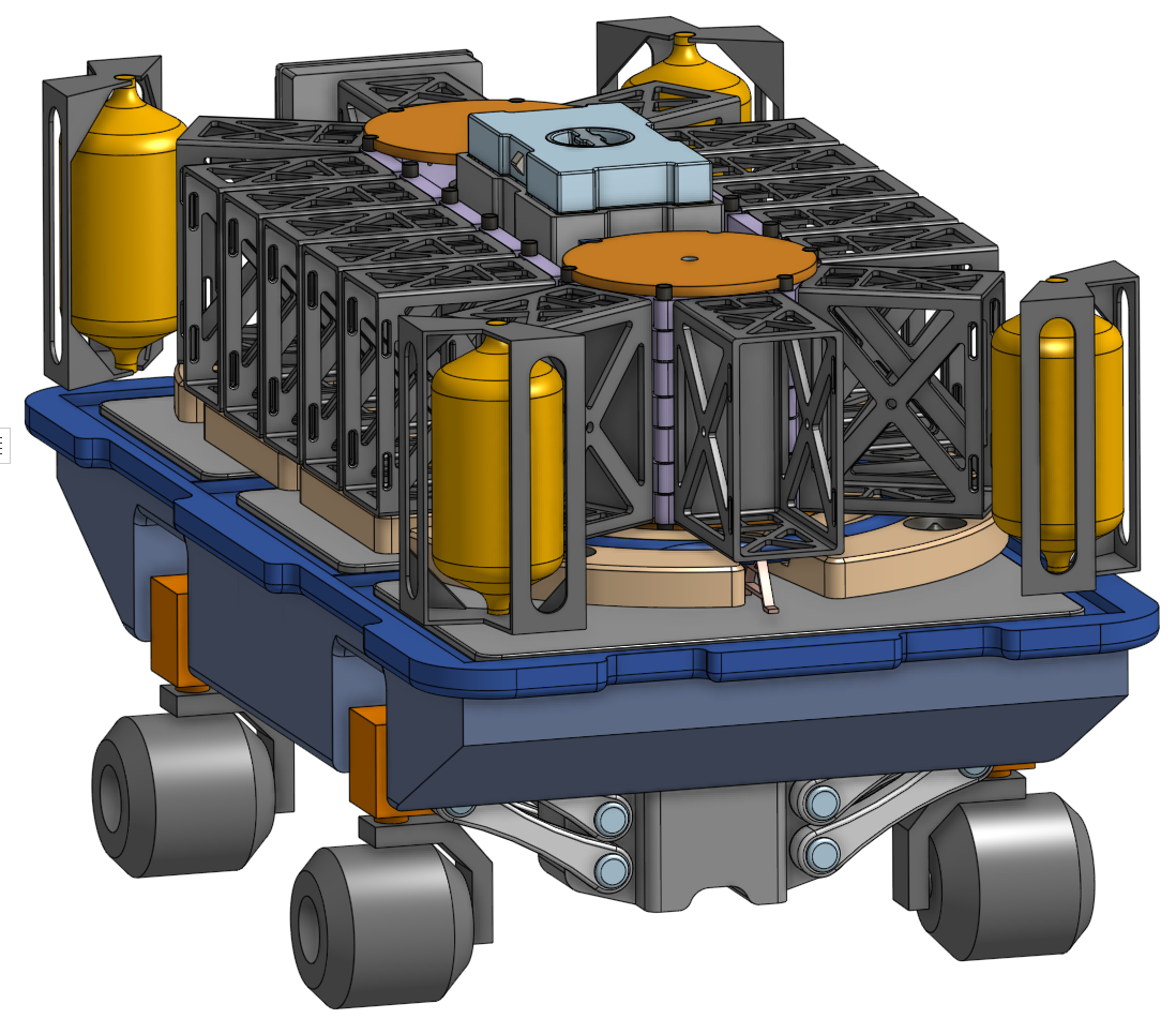 月球漫游移动船