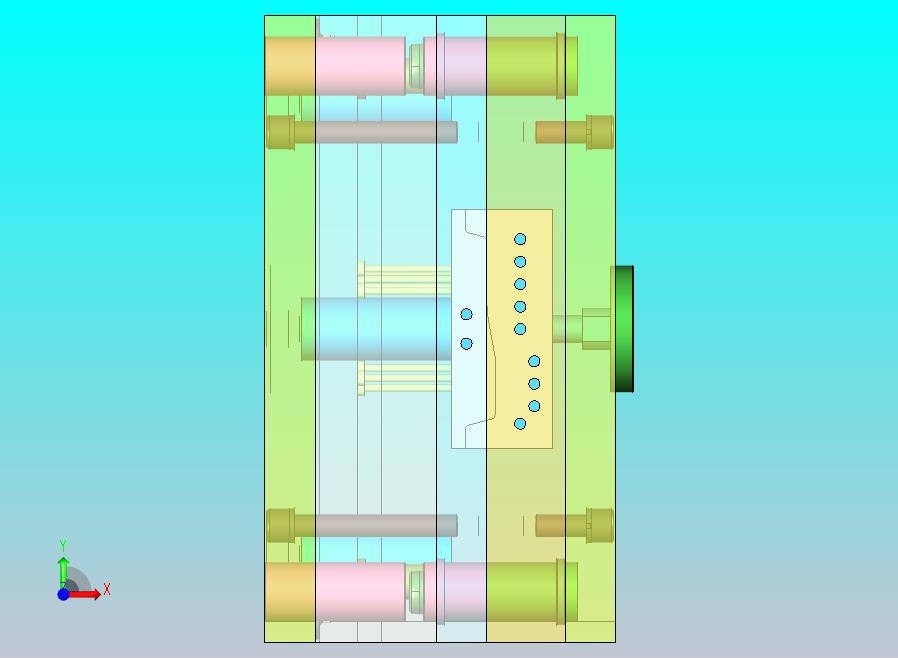 电视遥控器注塑模具