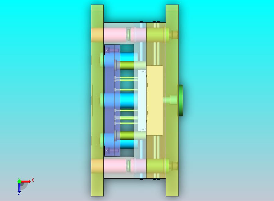 电视遥控器注塑模具