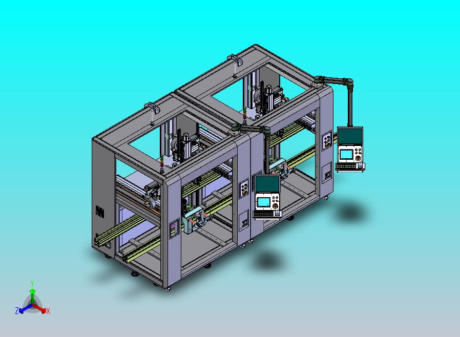 软包电池模组顶面极耳折弯工站设备