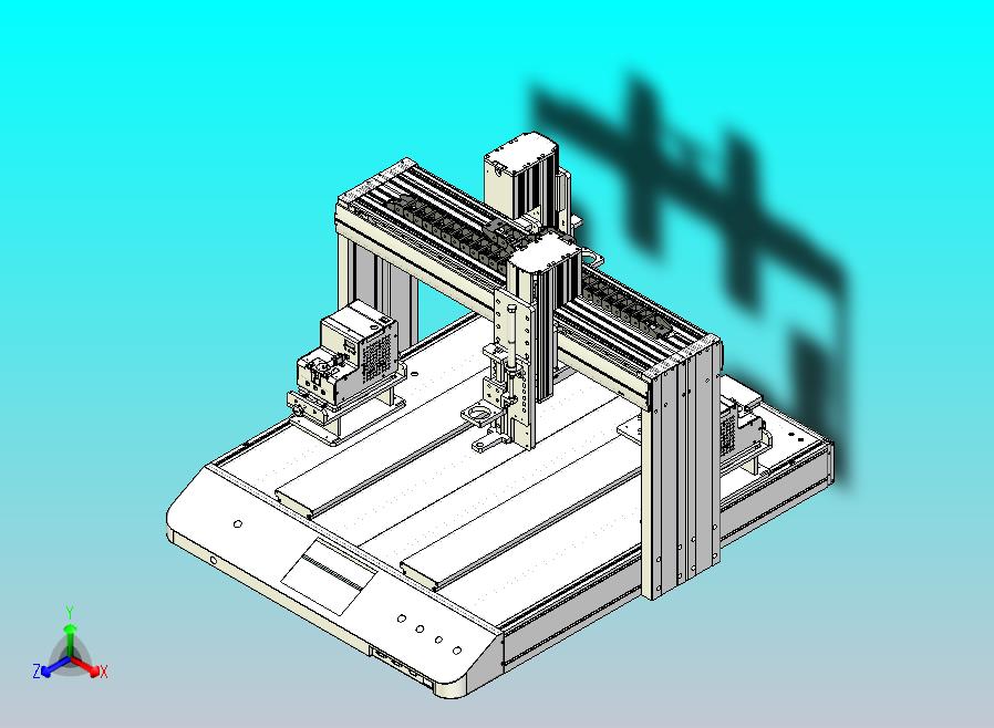 背靠背螺丝锁付机，XYZ三轴丝杆模组