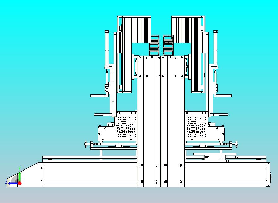 背靠背螺丝锁付机，XYZ三轴丝杆模组