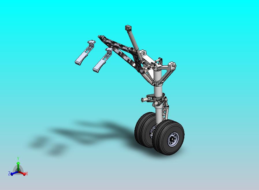 波音747 -起落架-精确收件箱