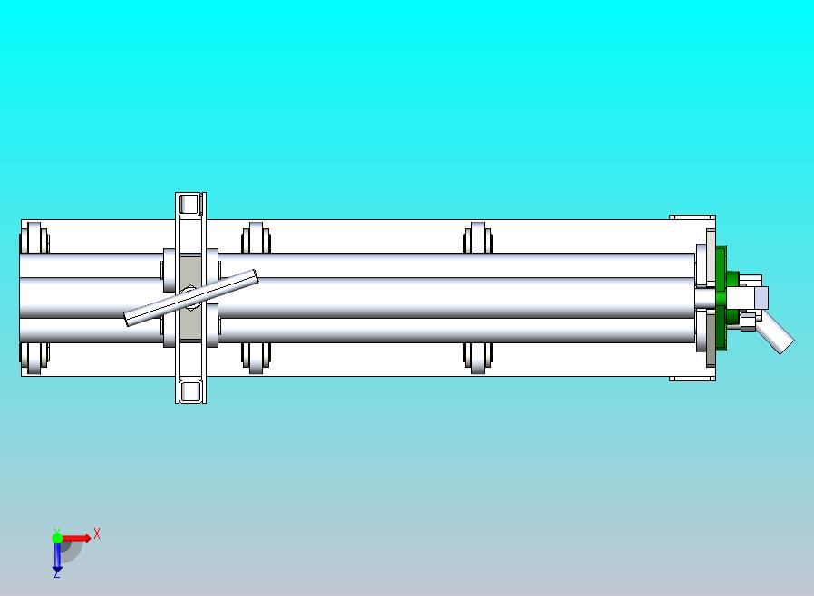 用于锥体钣金的滑辊