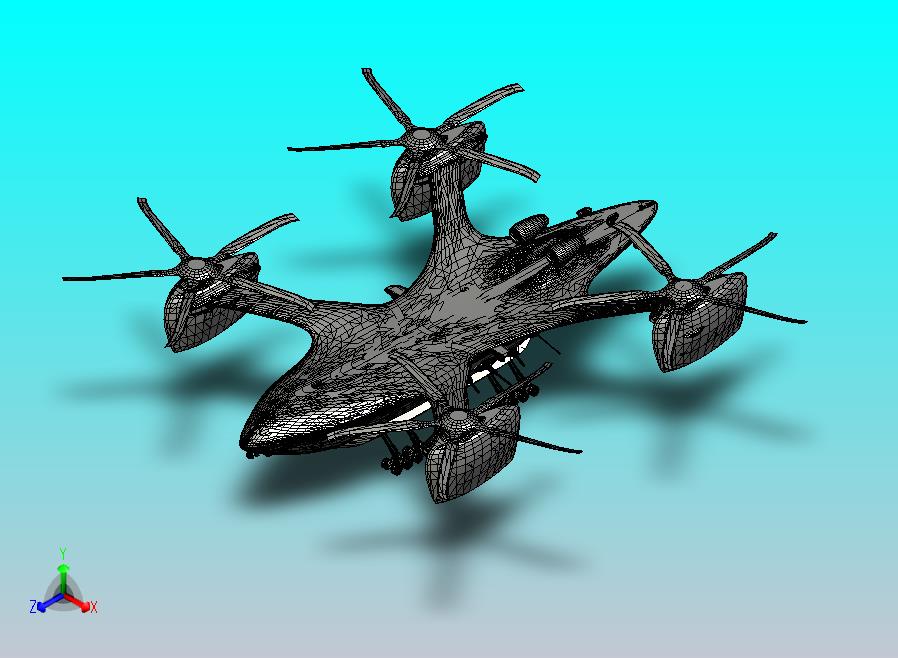 斯佩茨纳兹四轴飞行器 X19 2019