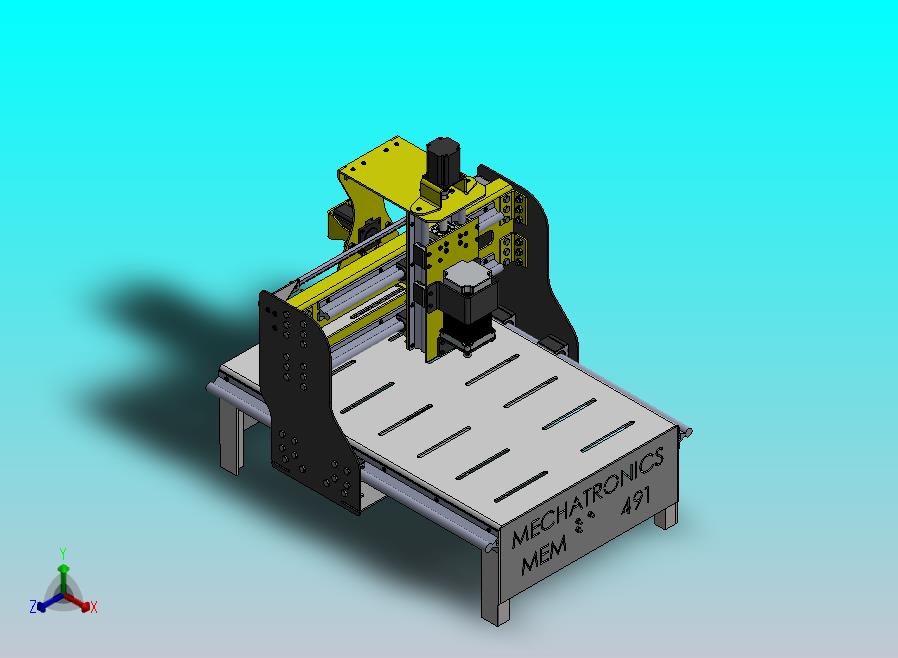 10-4轴雕刻机 4 Axis CNC Machine i