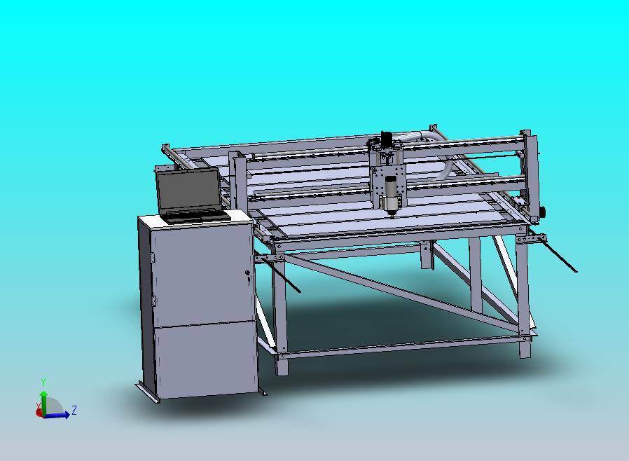 52-1300mm x 2500mm x 120mm雕刻机