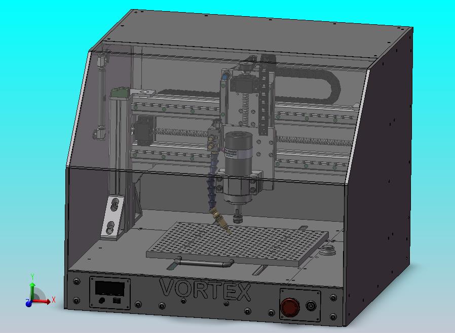 21-300mm x 300mm x 100mm台式雕刻机