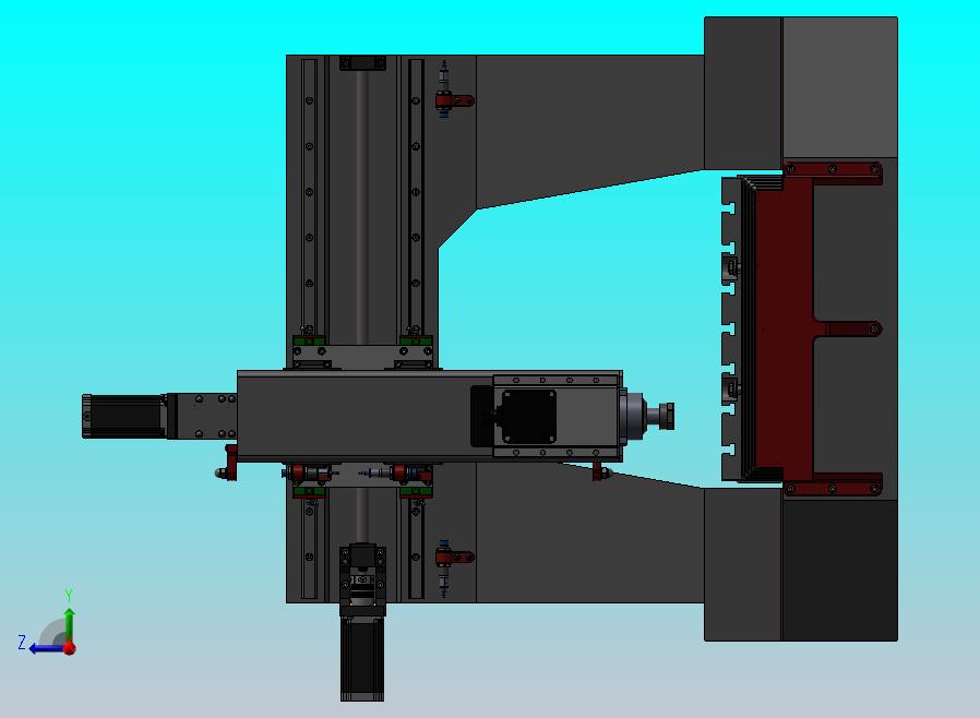 165-雕刻机（床身是铸件）