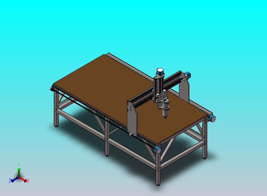166-雕刻机(带3轴和2.2kW水冷主轴)