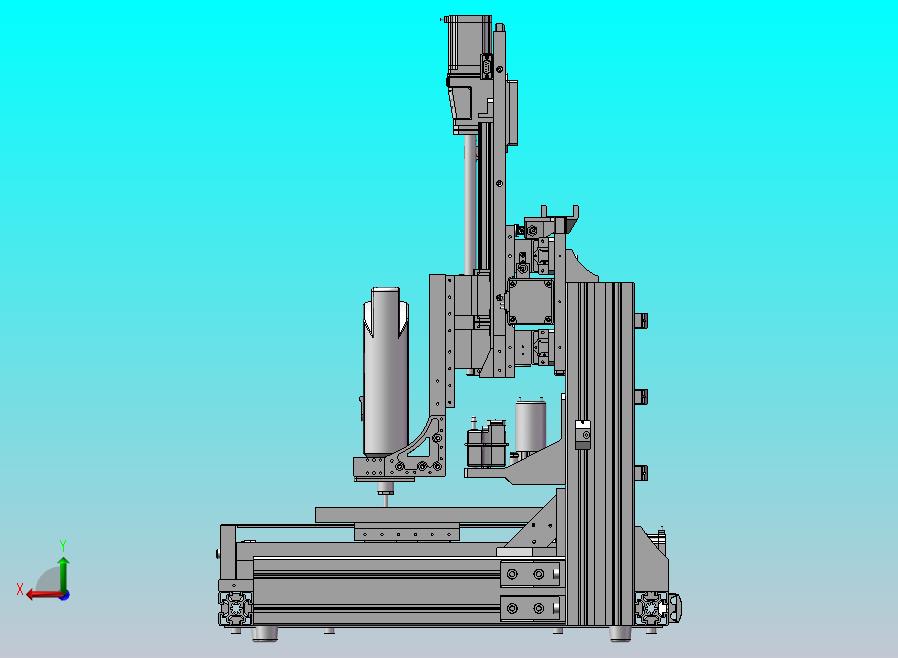 206-精密的三轴CNC雕刻机
