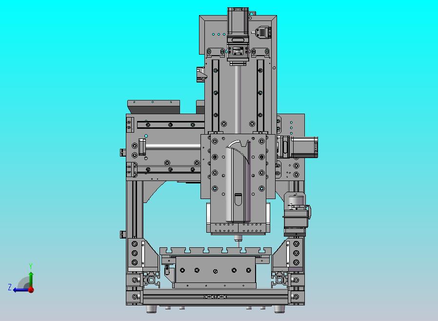 206-精密的三轴CNC雕刻机