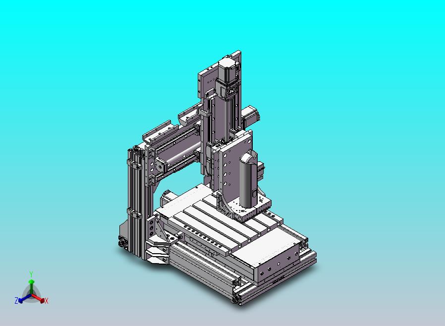 206-精密的三轴CNC雕刻机