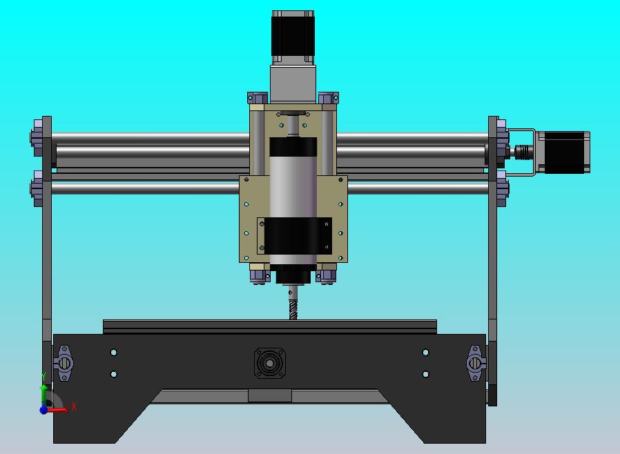 210-铝质三轴雕刻机