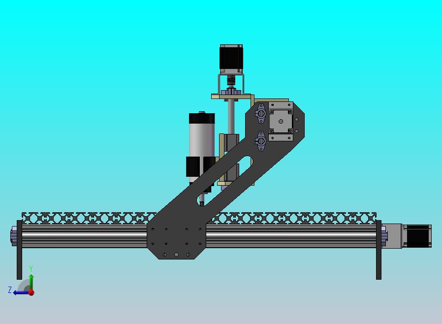 210-铝质三轴雕刻机