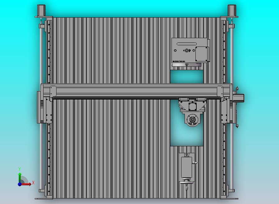222-木材和铝的数控雕刻机