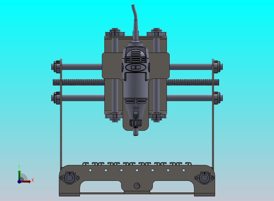 261-小型三轴雕铣机