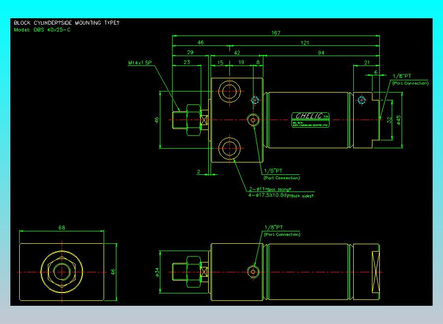 笔型缸不锈钢气缸2D-DBS40x25-C