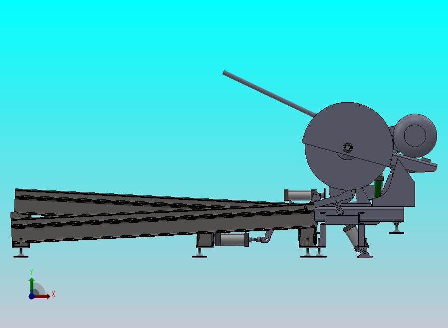 6-28寸自动铝棒锯