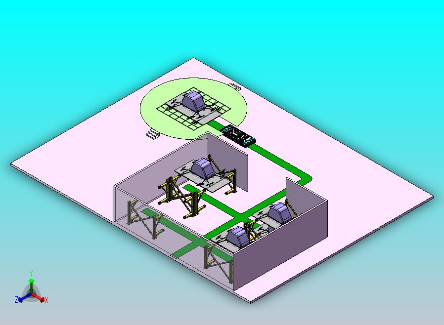 无人机库与AGV搬运系统构成全自动无人巡检解决方案