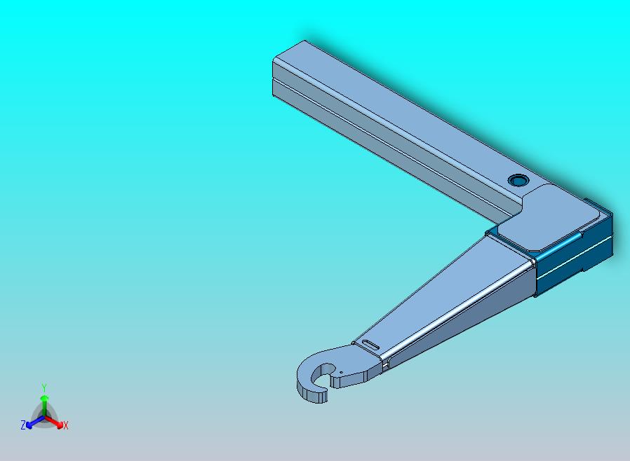 吊钩升降机勾臂垃圾车