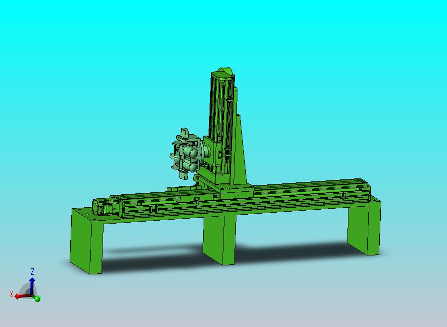 XY轴向移动的视觉扫描机构