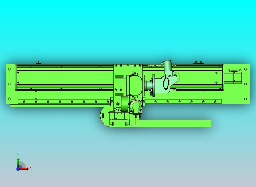 XY轴向移动的视觉扫描机构