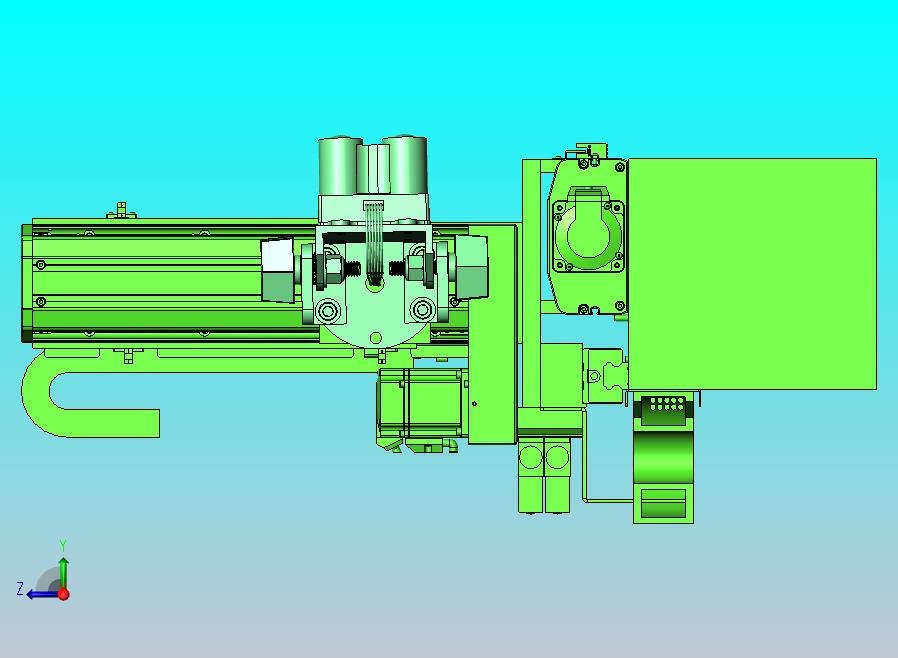 XY轴向移动的视觉扫描机构